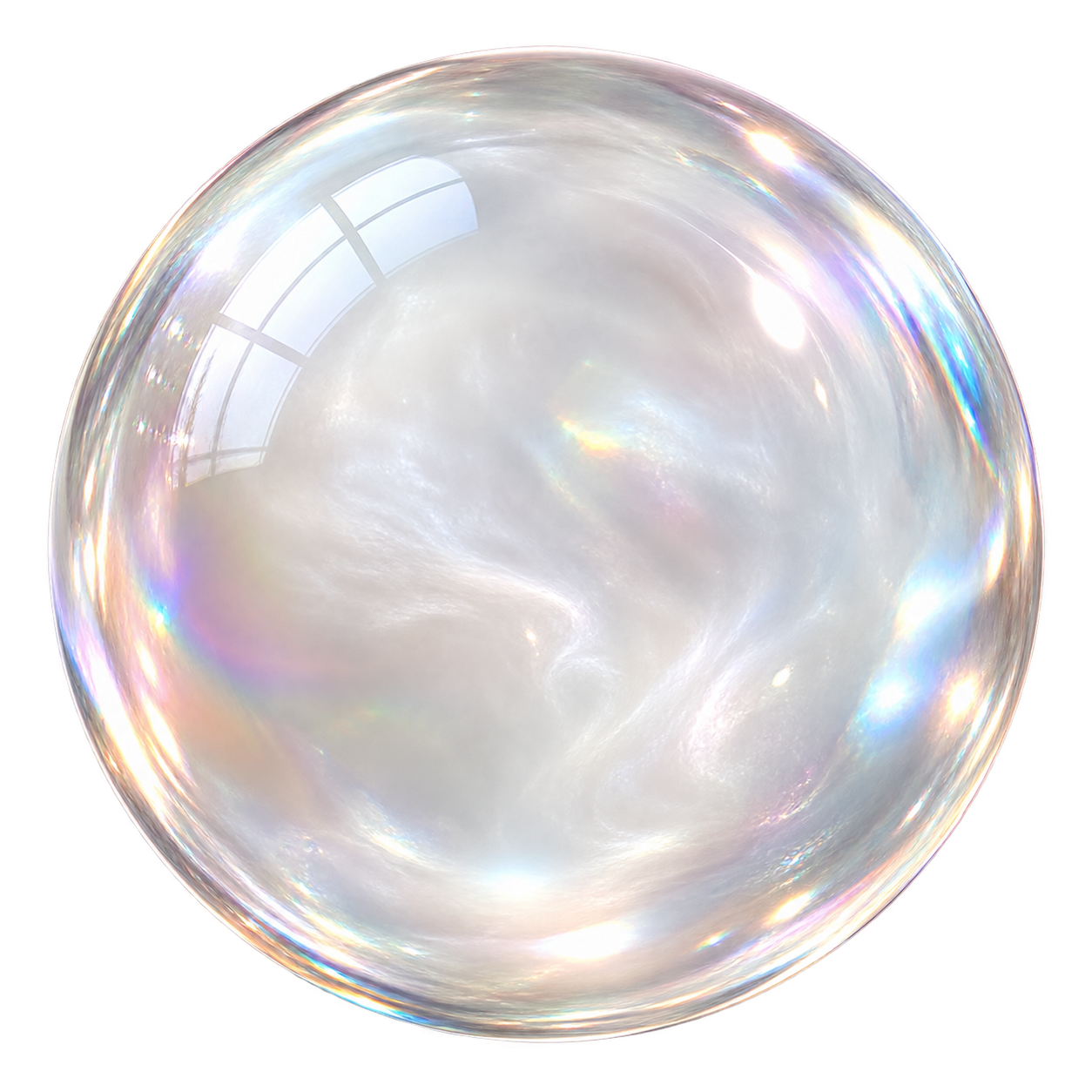Pearl glass sphere